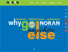 Tablet Screenshot of noranprinting.ca